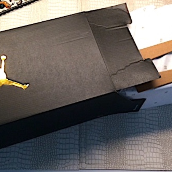 Brand New Rare Jordans LS Slide Winter Black w Jordan Patch Logo Size 9 US DO637 - Picture 10 of 10